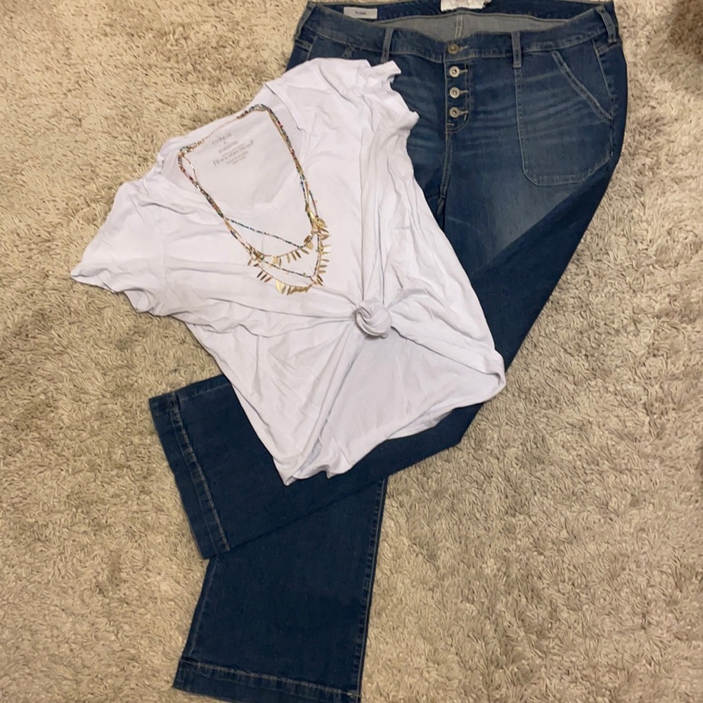 Torrid Flare Button Fly Jeans